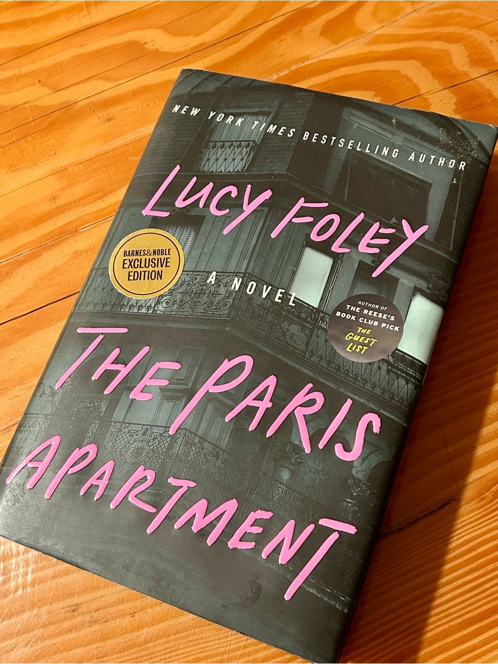 The Paris Apartment by Lucy Foley Barnes & Noble Exclusive Edition book